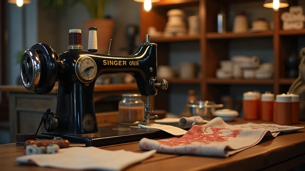 Restored Sewing Machine