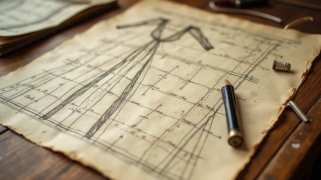 Vintage Pattern Drafting Tools